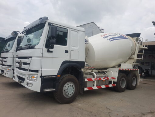 Xe trộn bê tông Howo 12 khối