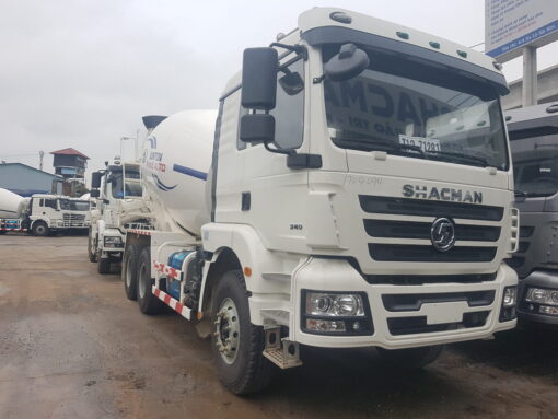 Xe trộn bê tông Shacman 12 khối