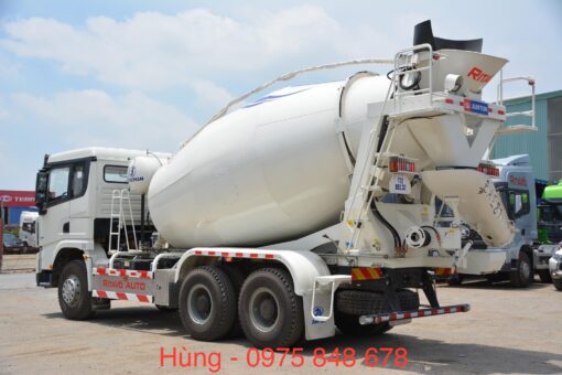 Xe trộn bê tông Shacman 10 khối