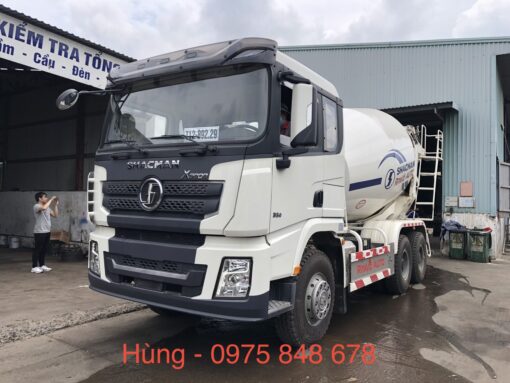 Xe trộn bê tông Shacman 10 khối