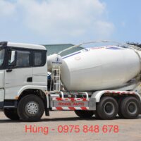 Xe trộn bê tông Shacman 10 khối