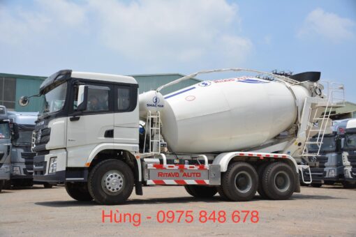 Xe trộn bê tông Shacman 10 khối
