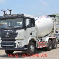 Xe trộn bê tông Shacman 10 khối