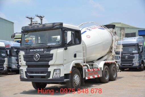 Xe trộn bê tông Shacman 10 khối