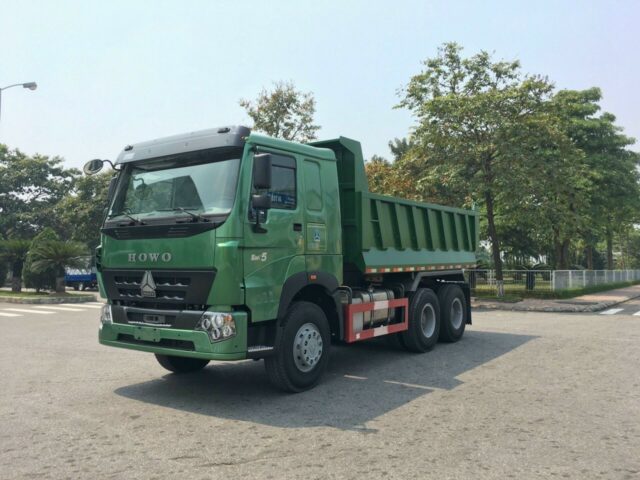 Xe ben Howo 3 chân V7G