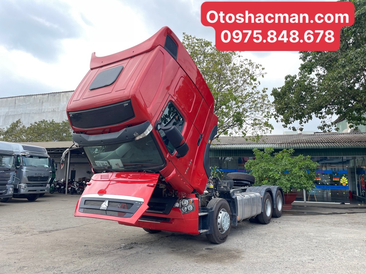 Xe Đầu Kéo Howo Sitrak 440HP