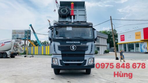 Xe ben Shacman X3000 thùng vuông