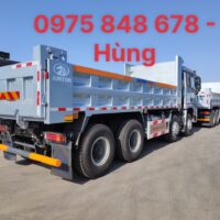 Xe ben Shacman X3000 thùng vuông