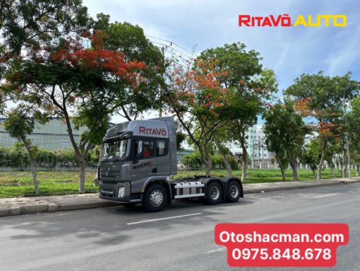 dau-keo-shacman (24) Đầu kéo shacman 2024 400 hp động cơ weichai siêu tiết kiệm