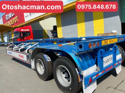 MOOC XƯƠNG 40FT JUNTON – 2 TRỤC - Lựa Chọn Tối Ưu Cho Vận Tải Nặng