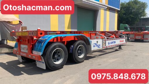MOOC XƯƠNG 40FT JUNTON – 2 TRỤC - Lựa Chọn Tối Ưu Cho Vận Tải Nặng