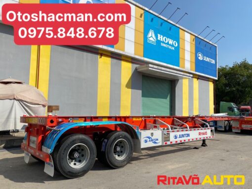 MOOC XƯƠNG 40FT JUNTON – 2 TRỤC - Lựa Chọn Tối Ưu Cho Vận Tải Nặng
