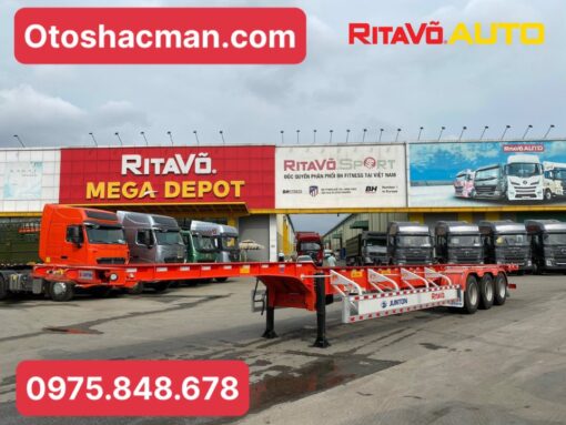 Rơ-mooc Cổ Cò 50FT Junton - Lựa Chọn Tối Ưu Cho Vận Tải Hàng Nặng