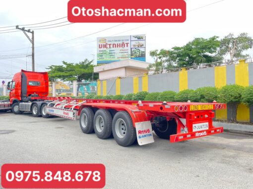 Rơ-mooc Cổ Cò 50FT Junton - Lựa Chọn Tối Ưu Cho Vận Tải Hàng Nặng