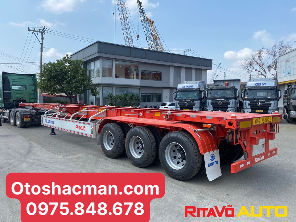Khám phá khả năng tải trọng ấn tượng với Mooc Xương 45 FT JUNTON – Giải pháp hoàn hảo cho mọi nhu cầu vận chuyển lớn